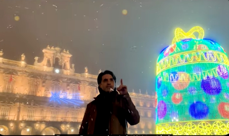 Salamanca, cuna blanca, el villancico pop de la banda Abrazando Lobos